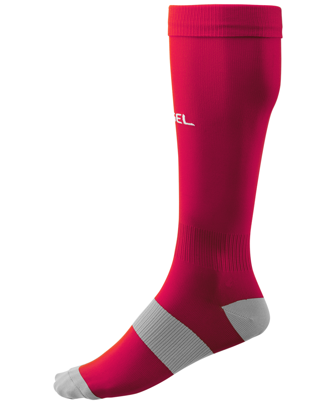 Фото Гетры Jogel Camp BASIC SOCKS гранатовый/серый/белый JC1GA0122.83 со склада магазина Спортев