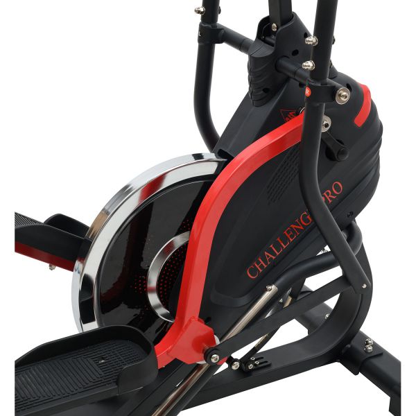 Фото Эллиптический тренажер с элементом степпера DFC Challenge Pro E8019R со склада магазина Спортев
